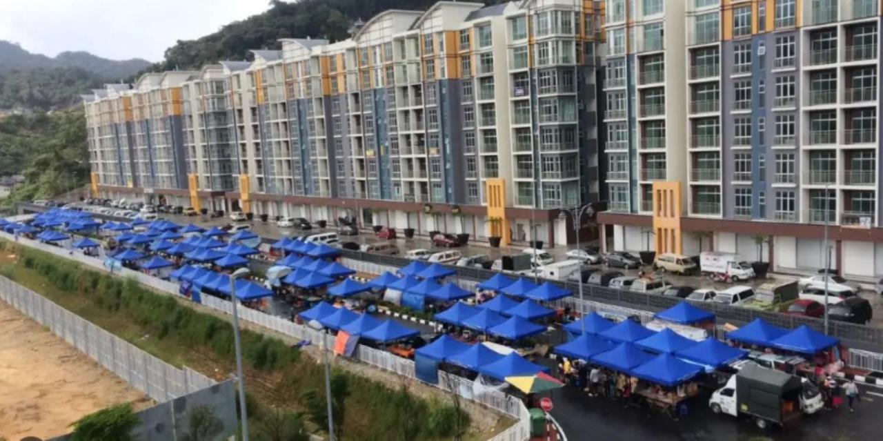 Sweet Homestay 3Rm @ Penthouse Apartment In 伯恩仓 外观 照片
