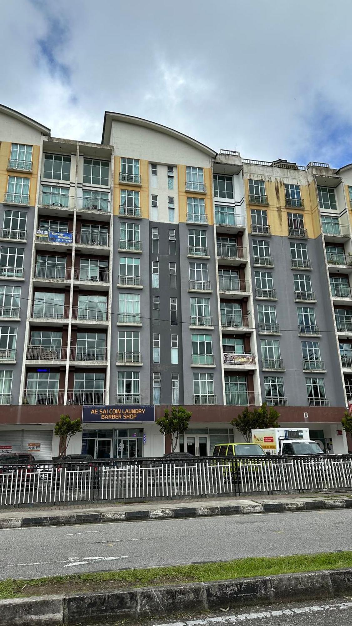 Sweet Homestay 3Rm @ Penthouse Apartment In 伯恩仓 外观 照片
